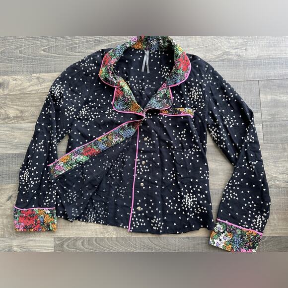 Anthropologie Kari Long-Sleeve Pajama Set - Picture 3 of 13